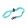 Artero Trimlus NILO Loop w pvc strap turquoise 50 cm Y573_1